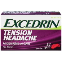 Excedrin Tension Headache 24 Caplets (USA Imported)